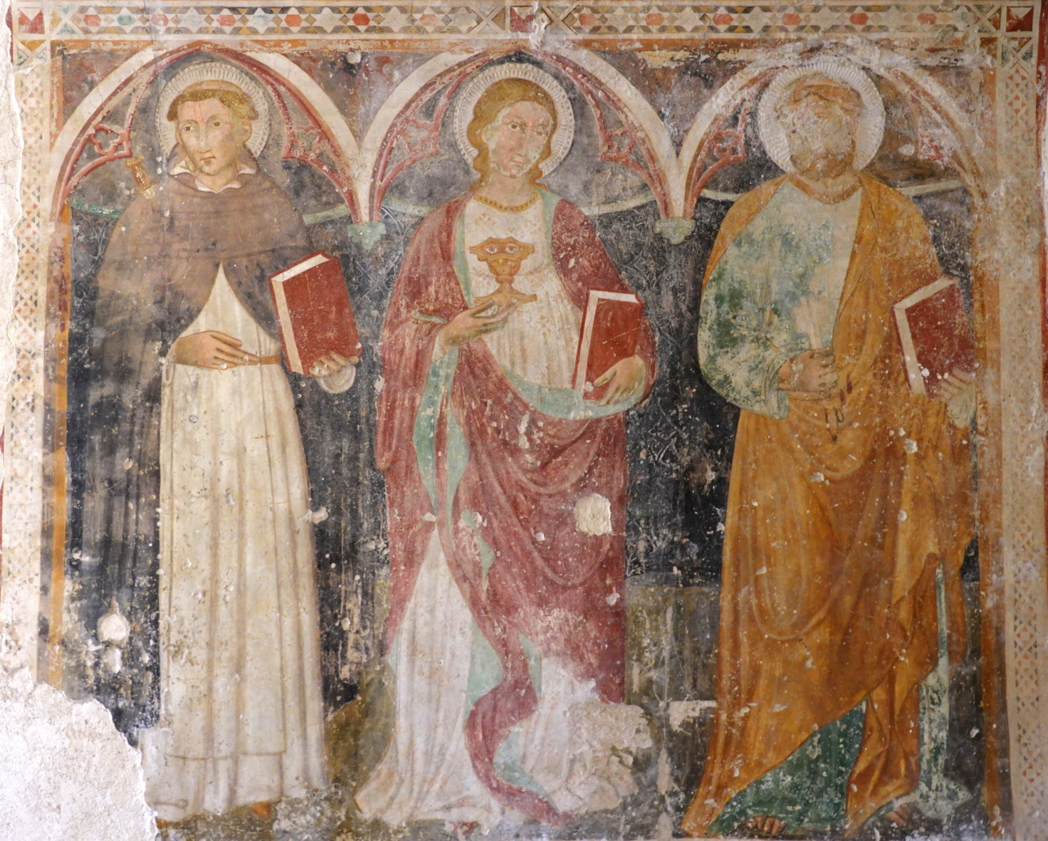 Chiesa dell'Addolorata - Santi Pietro martire, Lucia e Pietro - Grotti
