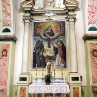 Chiesa di San Pietro - altare Madonna del Carmine - Grotti