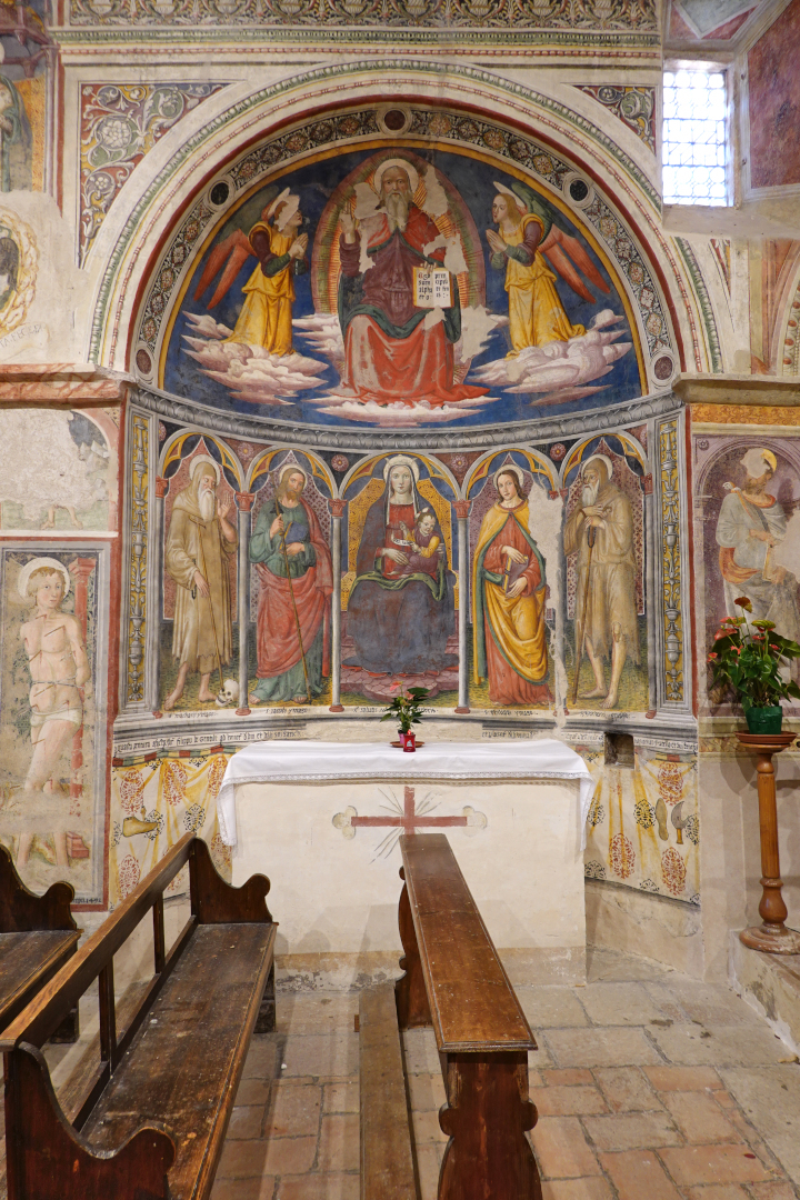 Nicchia dei santi Macario e Bordone - Chiesa di San Michele Arcangelo - Gavelli