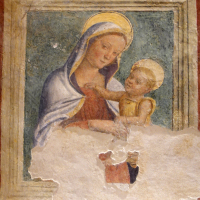 Madonna con bambino - Chiesa di San Michele Arcangelo - Gavelli